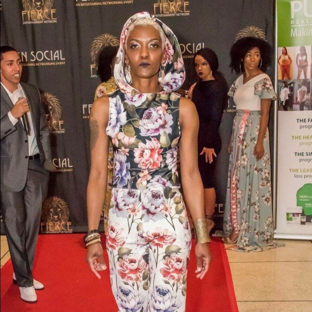 Floral 2 Toned Jumpsuit